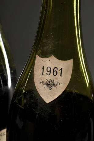 6 Flaschen 1961 Vins fins de la Cote de Nuits, Maison Thomas Bassot, Gevrey-Chambertin, Rotwein, Burgund, Frankreich, 0,75l, Etiketten und Kapseln beschädigt - фото 3