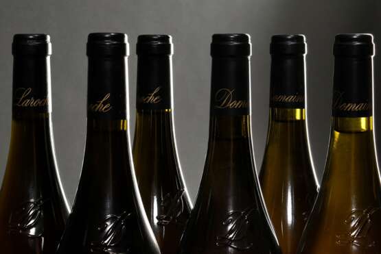 6 Flaschen 1996 Domaine Laroche, Les Fourchaumes, Chablis premier cru, Weißwein, Burgund, Frankreich, 0,75l, in - Foto 3