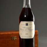 Flasche Armagnac "Baron de Sigognac" 1923, in Original Holzkiste mit Messing Schild, Gers, Frankreich, 0,7l - фото 1