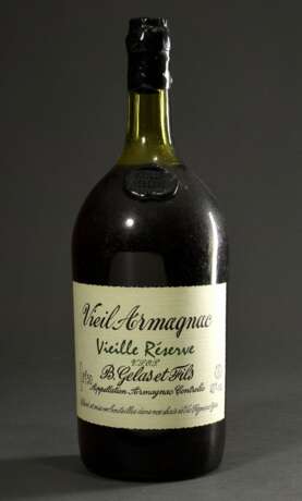 Flasche Armagnac, Vielle Reserve, B. Gelas et Fils, Gers, Frankreich, 2,5l, 40% - Foto 1