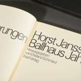 Band Horst Janssen (1929-1995) "Ballhaus Jahnke, Radierungen" 1969, hrsg. von Wieland Schmied, Insel Verlag, Bleistift-Zeichnung "Auge" auf Vorsatz, sign./dat. (13.12.69), in Original Schuber (leichte… - фото 5