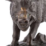 Tierfigur 'Wildschwein', 20. Jahrhundert - Foto 5