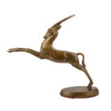 MONOGRAMMIST "R.P." "Springende Antilope", 20. Jahrhundert - Foto 3