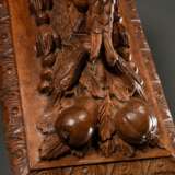Antikes Eichen Mangelbrett mit plastischem „Meerweibchen“ Griff und floraler Reliefschnitzerei, frühes 18.Jh., 60,5x14,6cm - фото 10