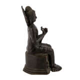 Buddha Maitreya aus Bronze. - Foto 5