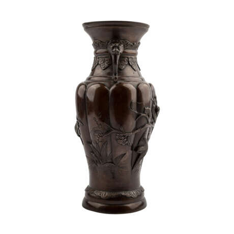 Vase aus Bronze. JAPAN, Meiji-Periode (1868-1912) - фото 2