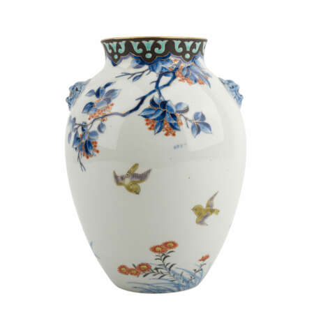 Vase aus Porzellan. JAPAN, Taisho-Zeit (1912-1926) - photo 3