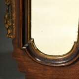 Barocker Pfeilerspiegel mit vergoldeten Schnitzereien, 86x35,5cm - photo 3