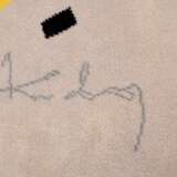 Kandinsky, Wassily (1866-1944) Wandteppich "Kleine Welten I", getuffte Wolle nach einer Arbeit von 1922, u. sign./dat., verso Klebeetikett "EGE AXMINISTER A/S Denmark 1988, The 20th Century collection Ege … - photo 3