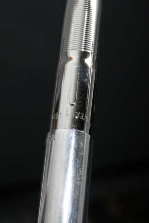 Tiffany & Co Silber 925 Kugelschreiber mit T-Clip, USA 20.Jh., L. 13,3cm, Gebrauchsspuren - Foto 4