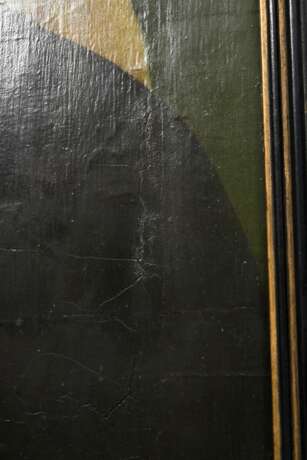 Unbekannter holländischer Meister des 16.Jh. "Portrait einer Dame mit Haube" um 1520, Öl/Holz, parkettiert, 35,8x28,8cm (m.R. 47x40cm), spätere Retuschen, leichtes Craquelé - photo 7