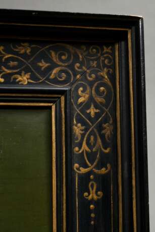 Unbekannter holländischer Meister des 16.Jh. "Portrait einer Dame mit Haube" um 1520, Öl/Holz, parkettiert, 35,8x28,8cm (m.R. 47x40cm), spätere Retuschen, leichtes Craquelé - Foto 8