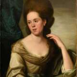 Davy, Robert (c.1735-1793) „Dame in grünem Kleid“ 1770(?), Öl/Leinwand, doubliert, u.r. sign./dat., kleine Randdefekte der Maloberfläche, feines Craquelé, rest. - photo 1