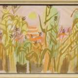 Bargheer, Eduard (1901-1979) "Maisfeld im Sonnenlicht", Aquarell/Bleistift, verso "Stadtskizze"/Tinte, 31,8x43,3cm (m.R. 34,7x46,3cm), kleine Randdefekte - Foto 2