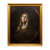 BAROCK-MALER 18. Jahrhundert, "Maria Magdalena mit Umhang", - Foto 2