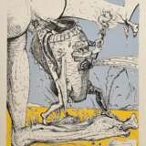 Dalí, Salvador (1904-1989) "Les songes drolatiques de Pantagruel”, 152/250, 25 (Farb-)Lithographien, je sign., mit 2 Vorblättern, Edition Celami, Madrid/Genf 1973, in Originalmappe (80x59,5cm, leichte Gebrauchsspure… - фото 4