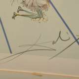 Dalí, Salvador (1904-1989) "Flordali II" 1981, Farblithographie mit Reliefprägung, 705/4480, u.r. i.d. Platte sign., verso num./bez., Druck Matthieu/Zürich, 92x66cm (m.R. 126,5x95cm), leicht vergilbt - photo 3