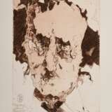 2 Janssen, Horst (1929-1995) "Nevermore/ Edgar Allen Poe", Radierungen (1. und 2. Fassung), Griffelkunst, je u.r. sign., je u. i.d. Platte sign./dat./bez., PM 29,5x20,8cm, BM 38x27,5cm - Foto 4