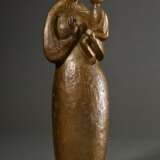 Baron, Josef (1920-2020) "Stehende Mutter Gottes mit Kind", Bronze, H. 36,5m - Foto 1