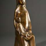 Mellmann, Walter (1910-2001) "Maria mit Kind", Bronze, H. 29,5cm - photo 1