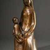 Mellmann, Walter (1910-2001) "Maria mit Kind", Bronze, H. 29,5cm - Foto 2