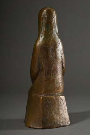 Mellmann, Walter (1910-2001) "Maria mit Kind", Bronze, H. 29,5cm - Foto 3