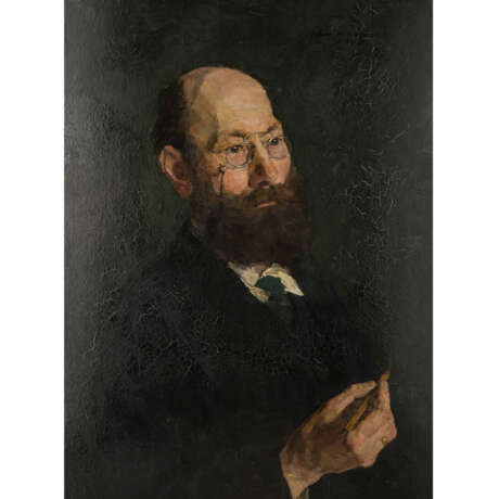 HAGEMANN, OSKAR H. (1888-1985), "Portrait des Malers Prof. Michael Koch", - фото 1