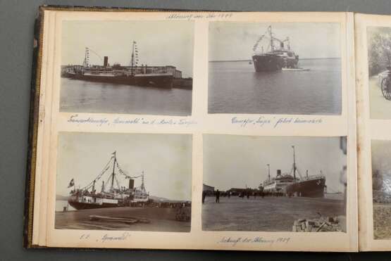 Fotoalbum zur Erinnerung an China 1906-1910 von Walther Jubisch, insgesamt 127 historische Fotografien chinesischer Motive u.a. Peking / Tientsin (Tianjin), große Mauer, Reisfelder, Lama Tempel, Pagoden im Sommerpalast, … - фото 11