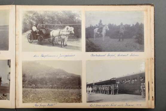 Fotoalbum zur Erinnerung an China 1906-1910 von Walther Jubisch, insgesamt 127 historische Fotografien chinesischer Motive u.a. Peking / Tientsin (Tianjin), große Mauer, Reisfelder, Lama Tempel, Pagoden im Sommerpalast, … - photo 12