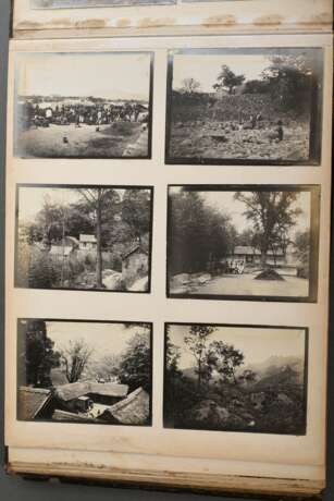 Fotoalbum zur Erinnerung an China 1906-1910 von Walther Jubisch, insgesamt 127 historische Fotografien chinesischer Motive u.a. Peking / Tientsin (Tianjin), große Mauer, Reisfelder, Lama Tempel, Pagoden im Sommerpalast, … - Foto 25