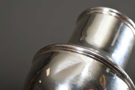 Zuckerstreuer in Urnenform, MZ: verschlagen, London 1741, Silber 925, 129g, H. 14,3 - Foto 4