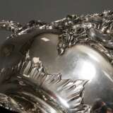 Prunk Tafelaufsatz mit Rocaille Dekor, Silber 800, 1197g, 24,5x50x22cm, ohne Glaseinsatz - фото 7