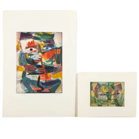 TAKAHASHI, YOSHI (1943-1998), 2 figürliche Kompositionen, - photo 1