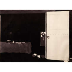 CASTILLO, JORGE (geb. 1933), "Interieur mit Tisch",