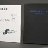 Berning, Anne (*1958) "Sigmar Polke - Berliner Ballen", Siebdruck/Keramikfliese, 9/20, verso sign./num./bez., "Galerie vierte Etage, Edition Nr. 12", nach einer Zeichnung Polkes von 1965, in Original … - photo 1