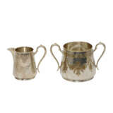 ENGLAND Kaffee-/Teekern, 4-teilig, versilbert, 19. Jahrhundert. - Foto 3