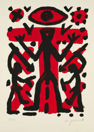 A.R. Penck. From: Standart-West 93 - фото 1
