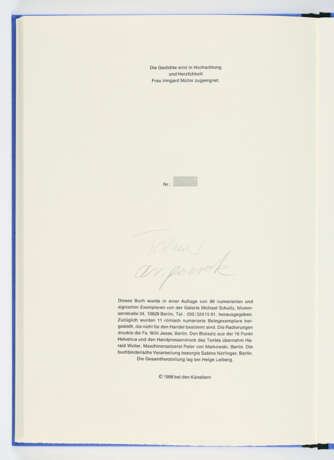 A.R. Penck. ein dich ten der tat - N. VIII - photo 11