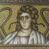 Ангел с изумрудными крыльями Papier рисование Symbolismus Religiöses Genre Ukraine 2023 - Foto 1