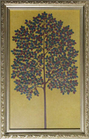 Самоцветное дерево Бумага Символизм Религиозный жанр Украина 2023 г. - фото 1