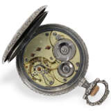 Pocket watch: magnificent Art Nouveau relief pocket watch by… - photo 2