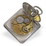 Taschenuhr: seltene quadratische Taschenuhr von Omega, vermu… - Foto 2