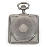 Taschenuhr: seltene quadratische Taschenuhr von Omega, vermu… - Foto 6