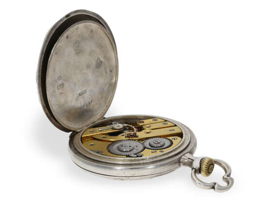 Pocket watch: Art Nouveau relief watch, imperial presentation… - photo 6