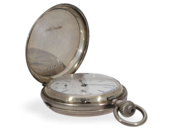 Pocket watch: technically interesting hunting case watch with… - photo 6