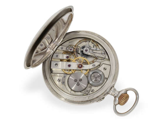 Pocket watch: quality Ankerchronometer No.2007 with original… - фото 2