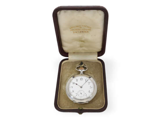 Pocket watch: quality Ankerchronometer No.2007 with original… - фото 6