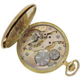 Pocket watch: historically interesting gold hunting case watc… - фото 2
