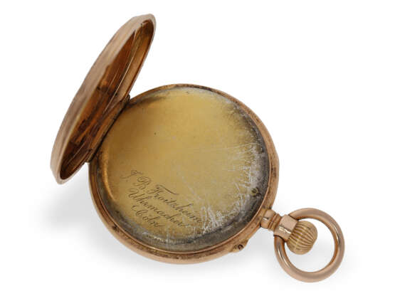 Taschenuhr: seltene Genfer Damenuhr mit Präzisionswerk, Vach… - Foto 4