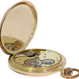 Pocket watch: gold hunting case watch ca. 1910, Glashütte sys… - photo 4